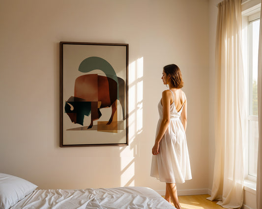 Abstract Bison No. 1