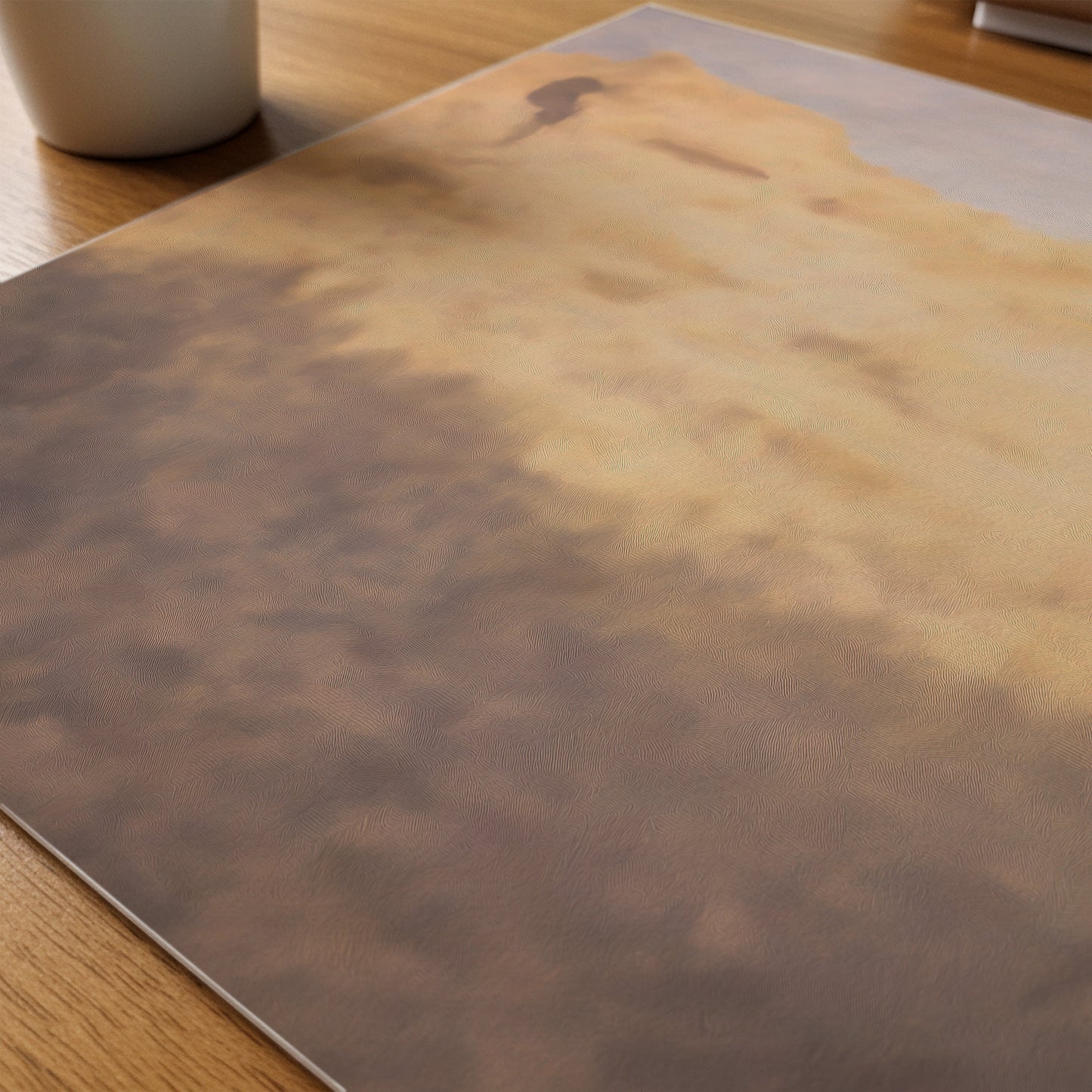 Abstract Desert Landscape Canvas: Premium Wall Art